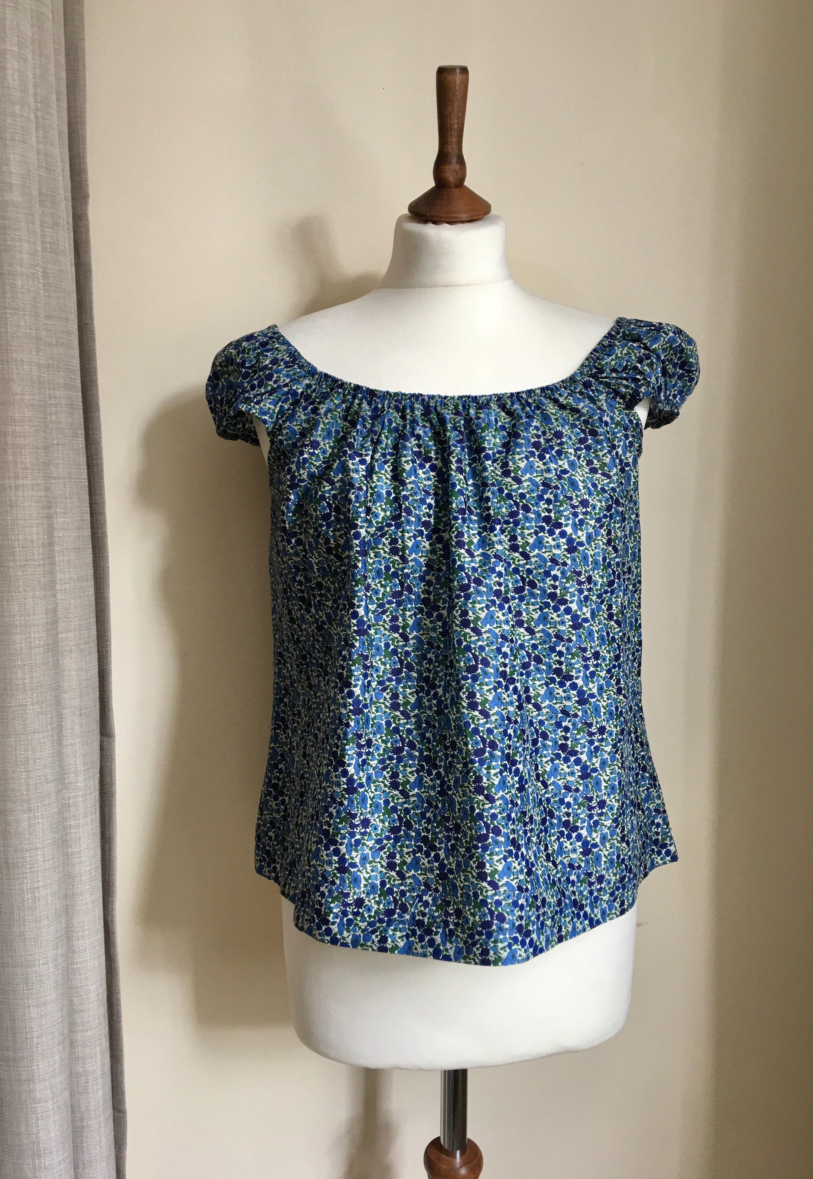 Liberty print top