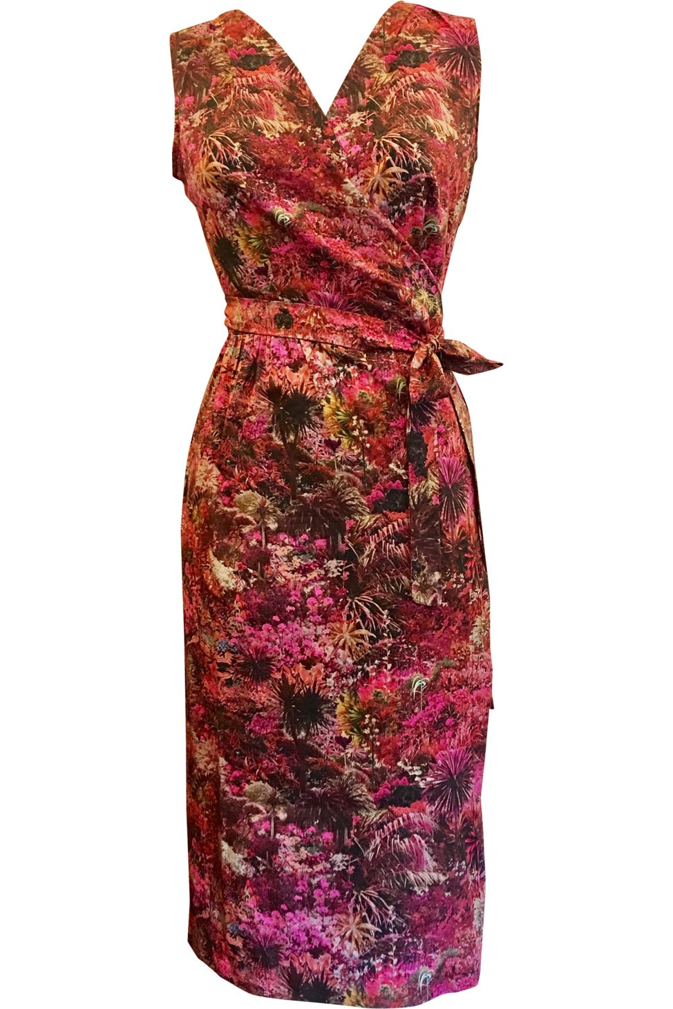 Wrap dress in Liberty print 