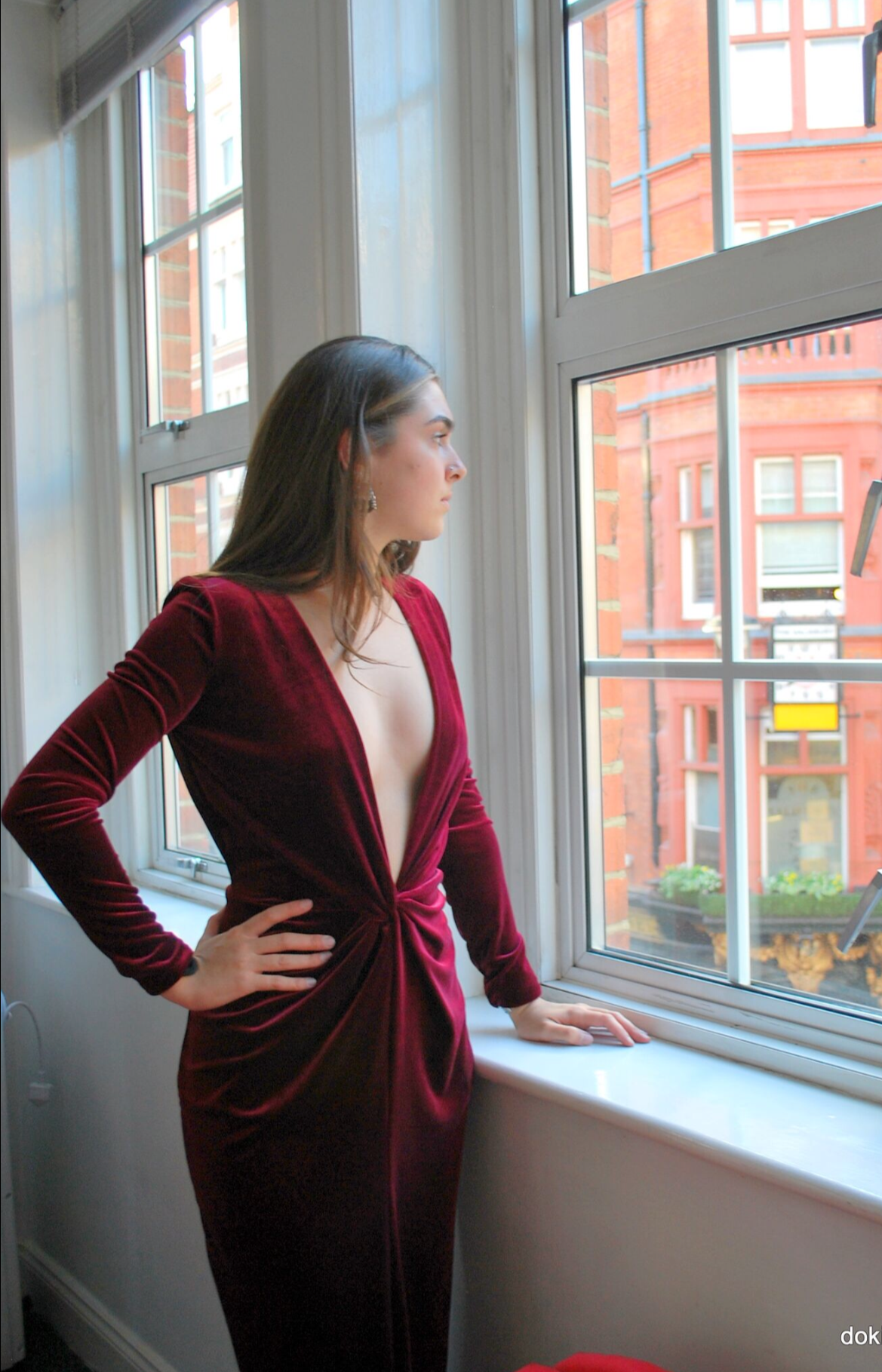 velvet dress