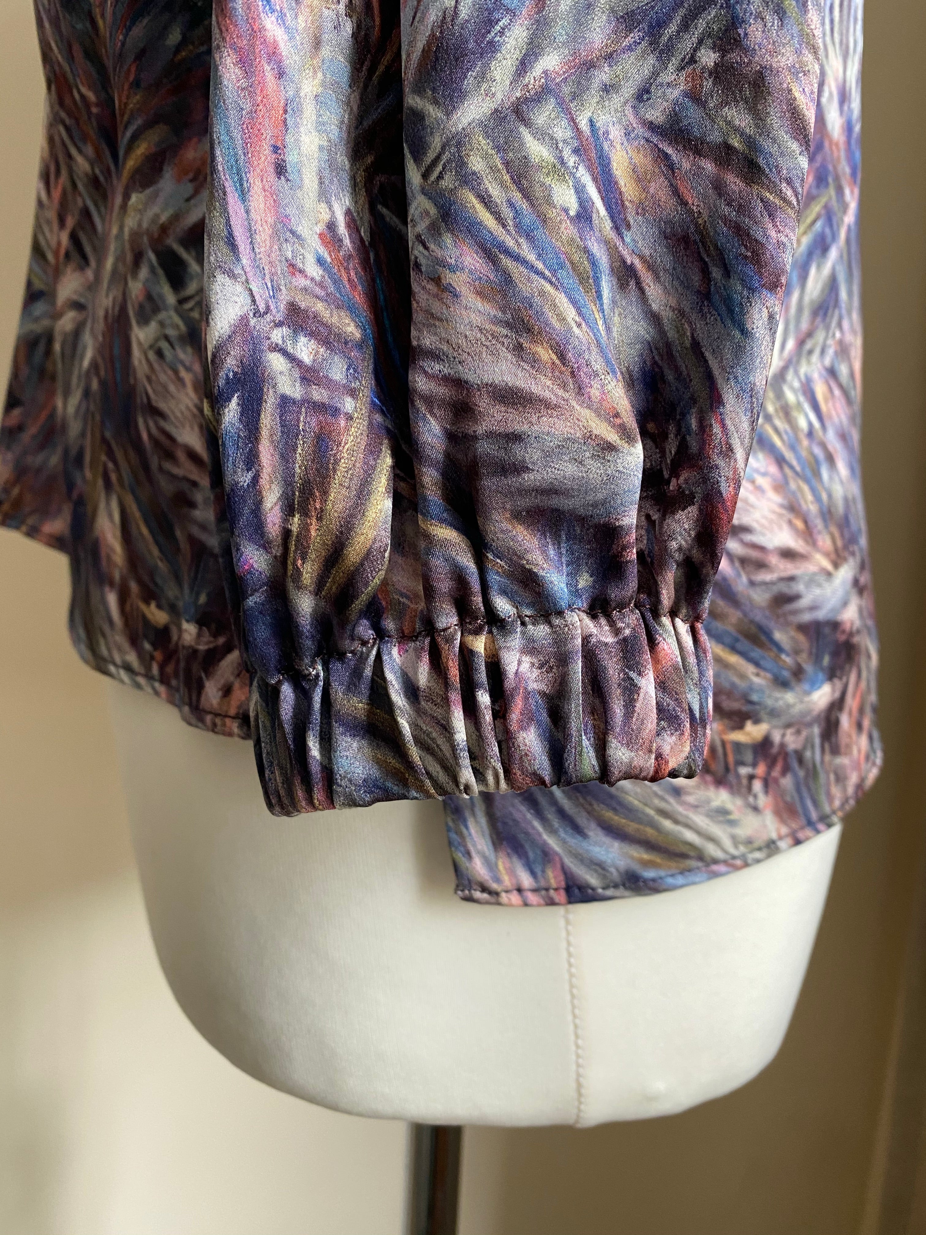 Aida blouse in Liberty print silk