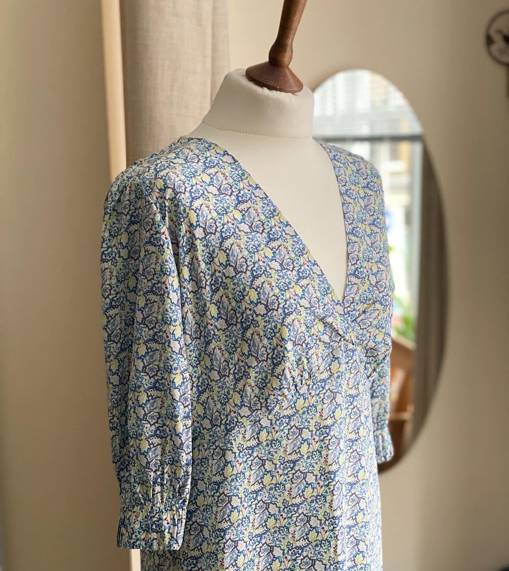 Florence dress in Liberty silk