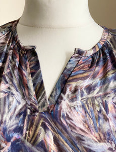 Aida blouse in Liberty print silk