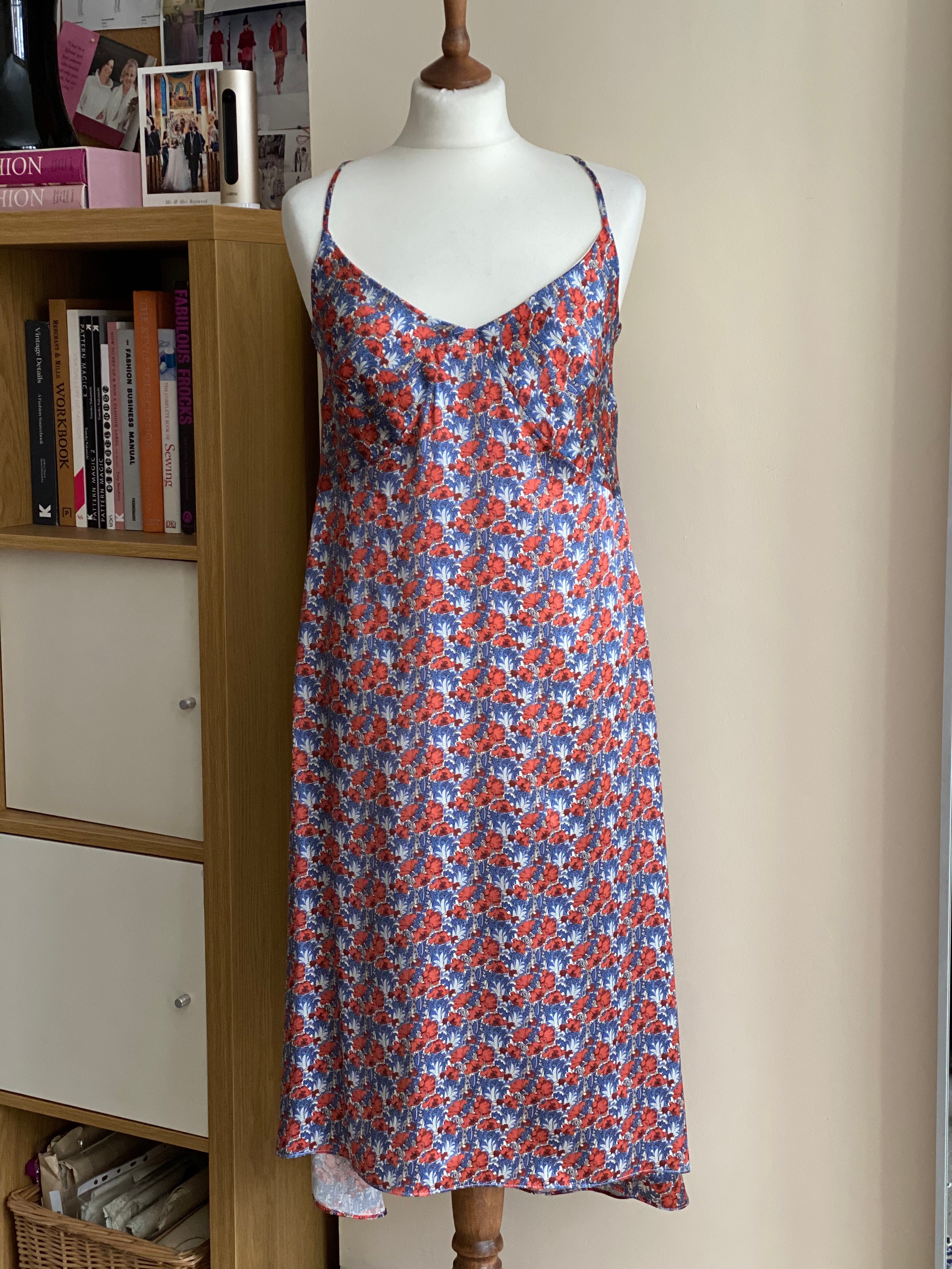 Liberty silk dress 12uk