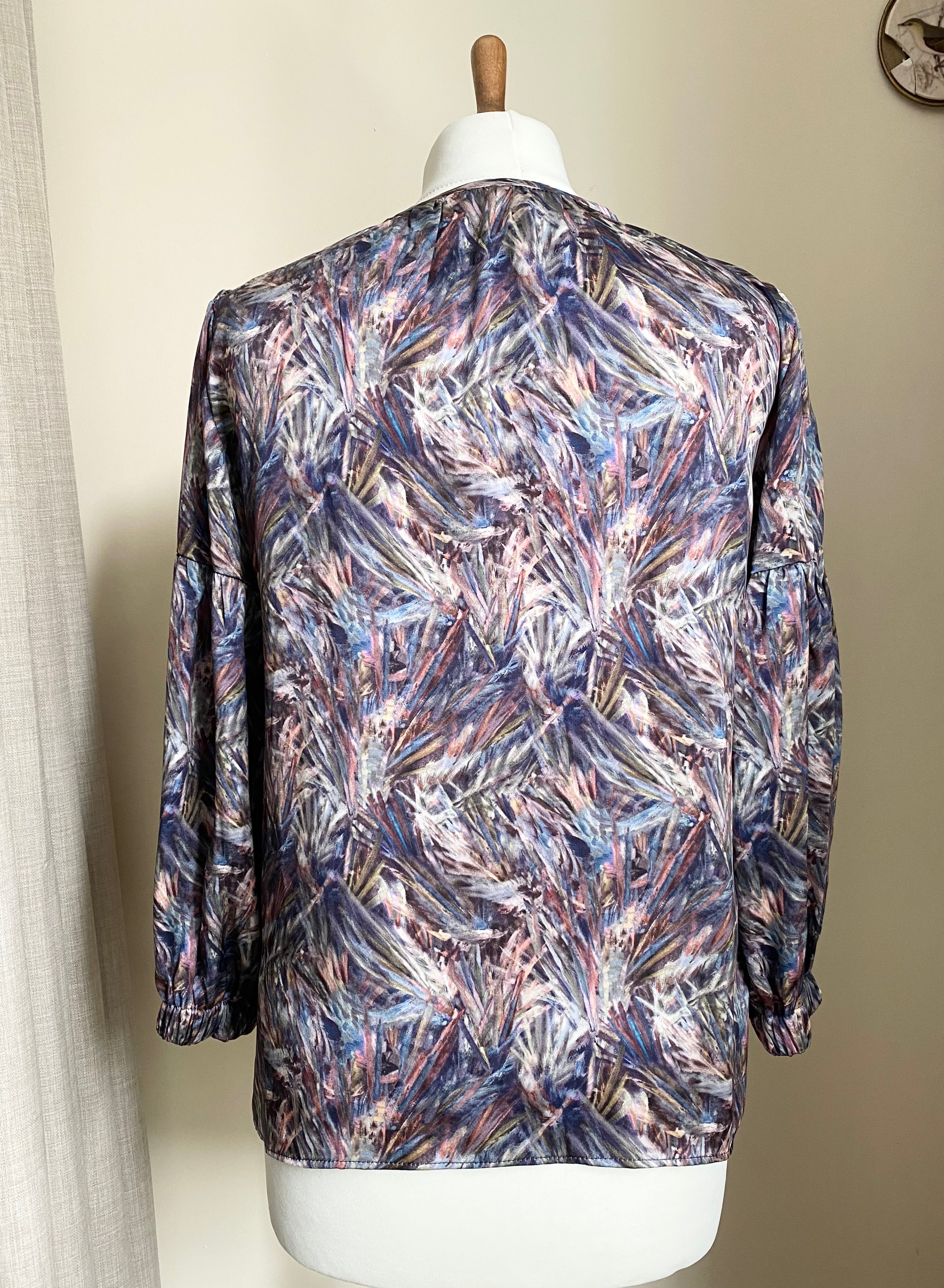 Aida blouse in Liberty print silk